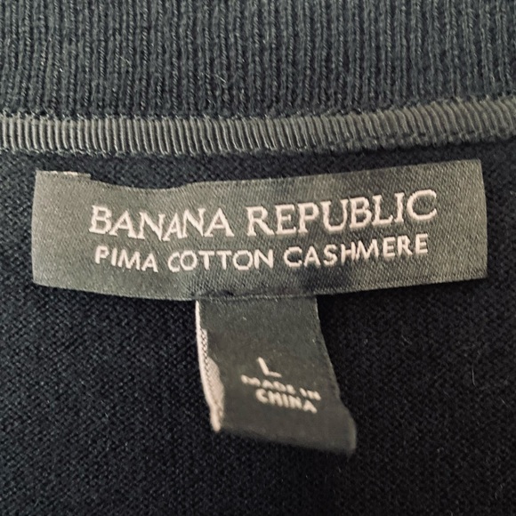 Banana Republic Cotton Cashmere Cardigan Size L - Picture 8 of 10